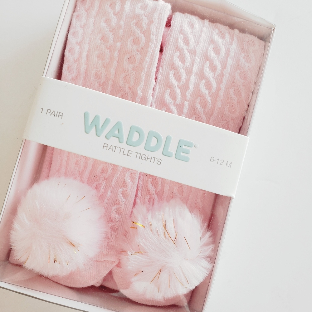 NWT! Waddle Rattle Tights - Picture 3 of 4